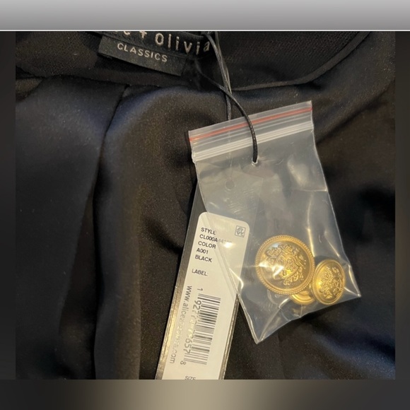 NWT ALICE & OLIVIA BLAZER SZ 6 - Picture 8 of 8